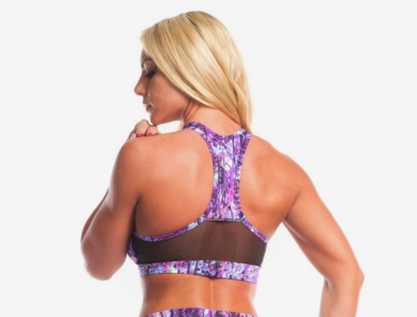 Kathyana Aurora Mesh Sports Bra