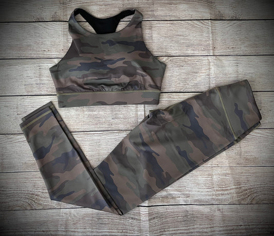 Green Camo 2 pc set